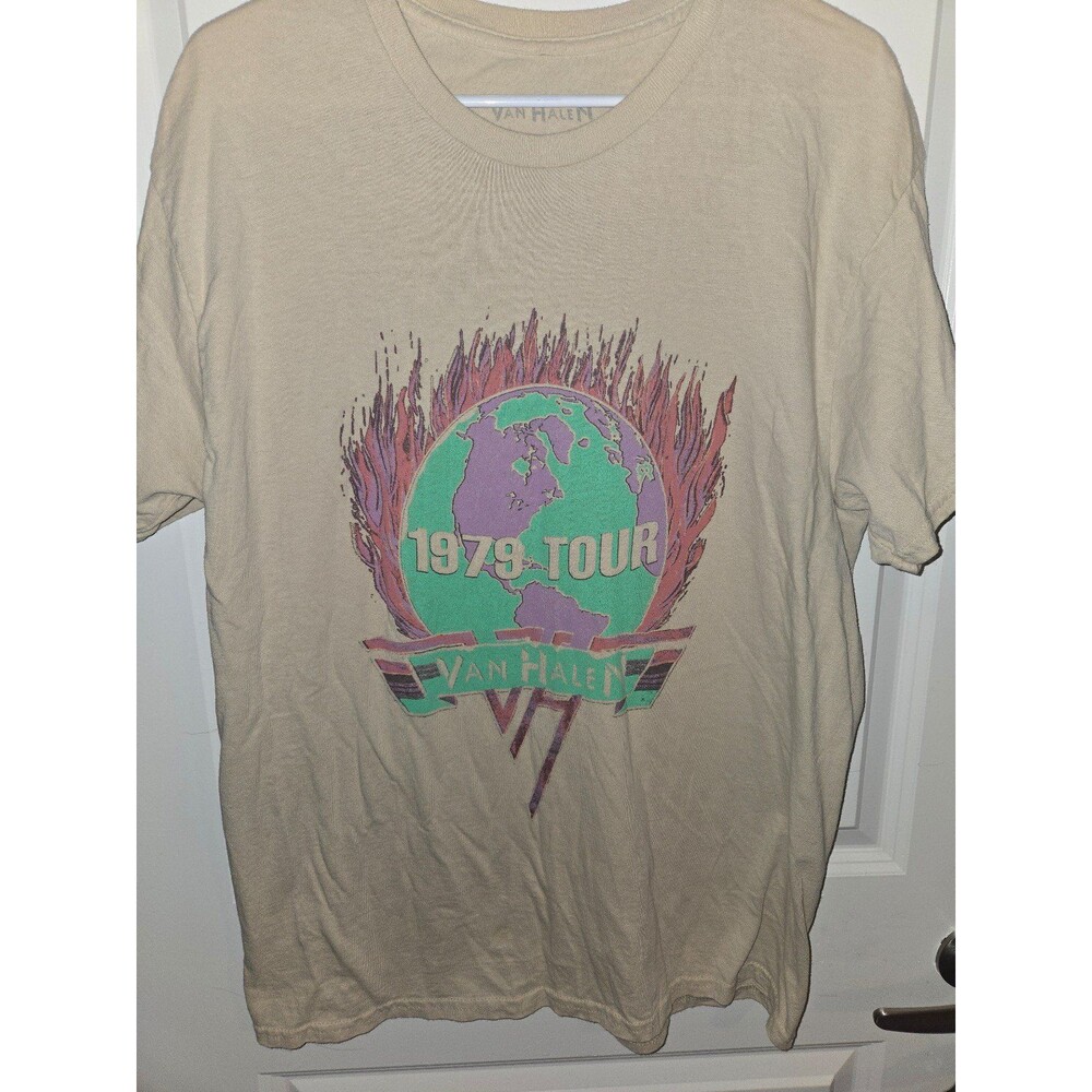 Van Halen 1979 World Tour T-Shirt Large